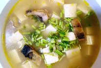 #秋天的第一条挪威青花鱼#青花鱼炖豆腐汤的做法
