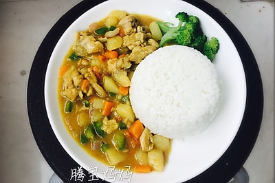 咖喱鸡肉饭
