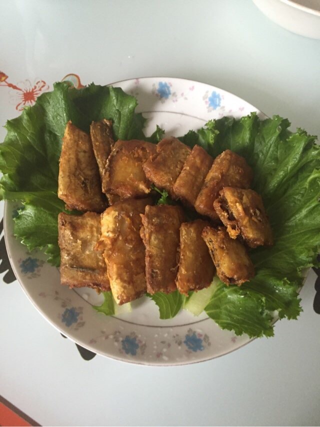 炸带鱼