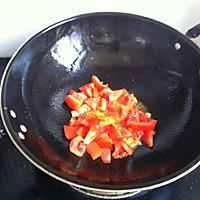 丝瓜炒西红柿的做法图解3