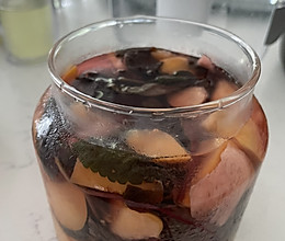 紫苏桃子姜的做法