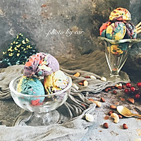 彩虹冰淇淋 其实我是一颗曲奇饼干 伴手礼下午茶的做法图解2