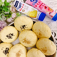 #鹰唛新食尚#奶香淮山馒头的做法图解2