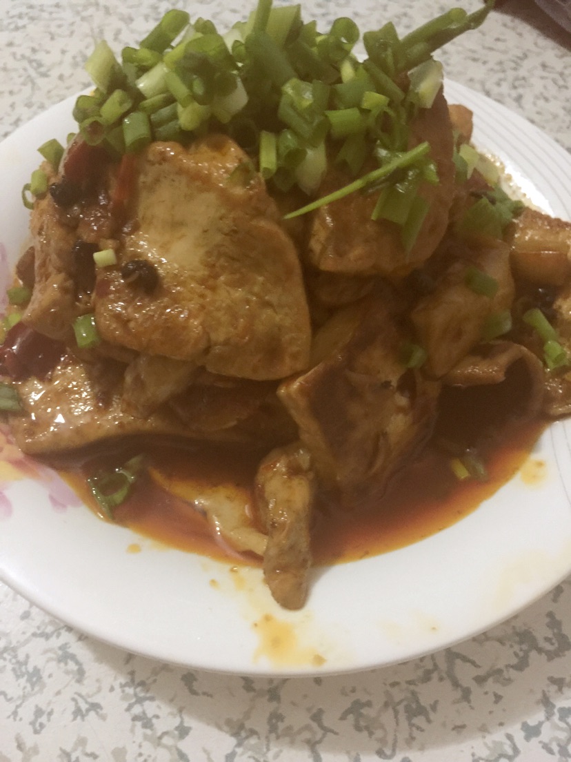 家常老豆腐的做法图解4