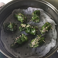 茄子豇豆辣椒包（素馅）的做法图解5