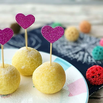 香甜雪花球-抹茶馅