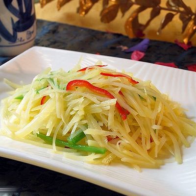 青椒土豆丝