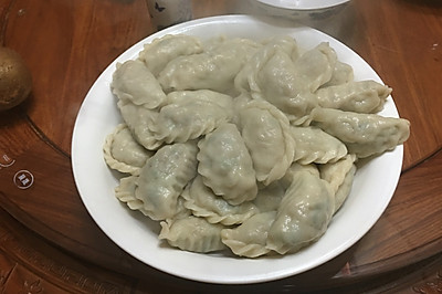 莲菜猪肉水饺