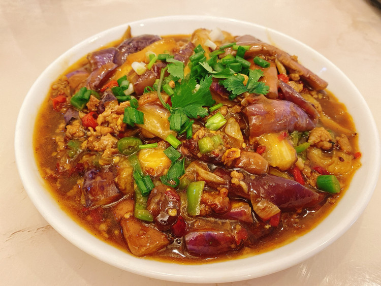 肉末茄子的做法