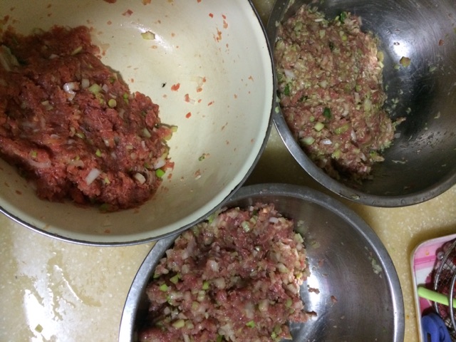羊肉饺子三色君的做法图解6