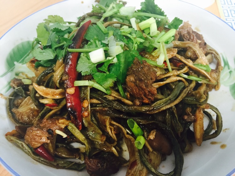 干豆角炖牛肉的做法图解5
