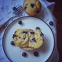 #520，美食撩动TA的心！#会爆浆的小蛋糕-蓝莓马芬的做法图解10