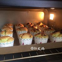 波菜戚风蛋糕的做法图解12