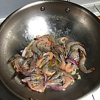 五角星炒虾的做法图解2