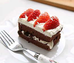 #金龙鱼精英100%烘焙大师赛-爱好组-低筋#巧克力草莓蛋糕的做法