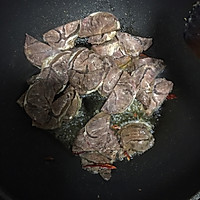 香菜炒牛肉的做法图解3