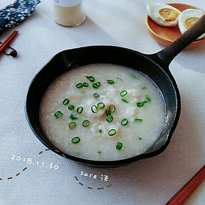 鱼油葱盐酒胡粥