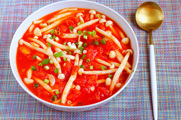茄汁海鲜菇￨超级下饭