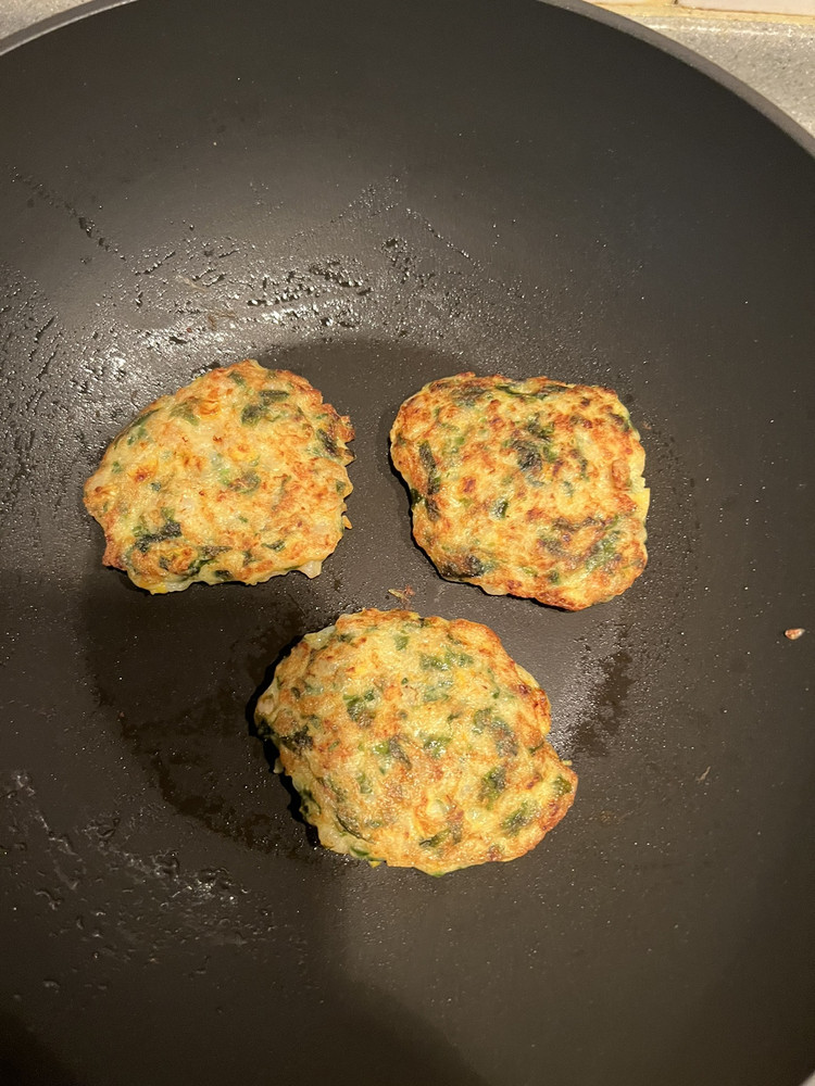 虾仁饼的做法
