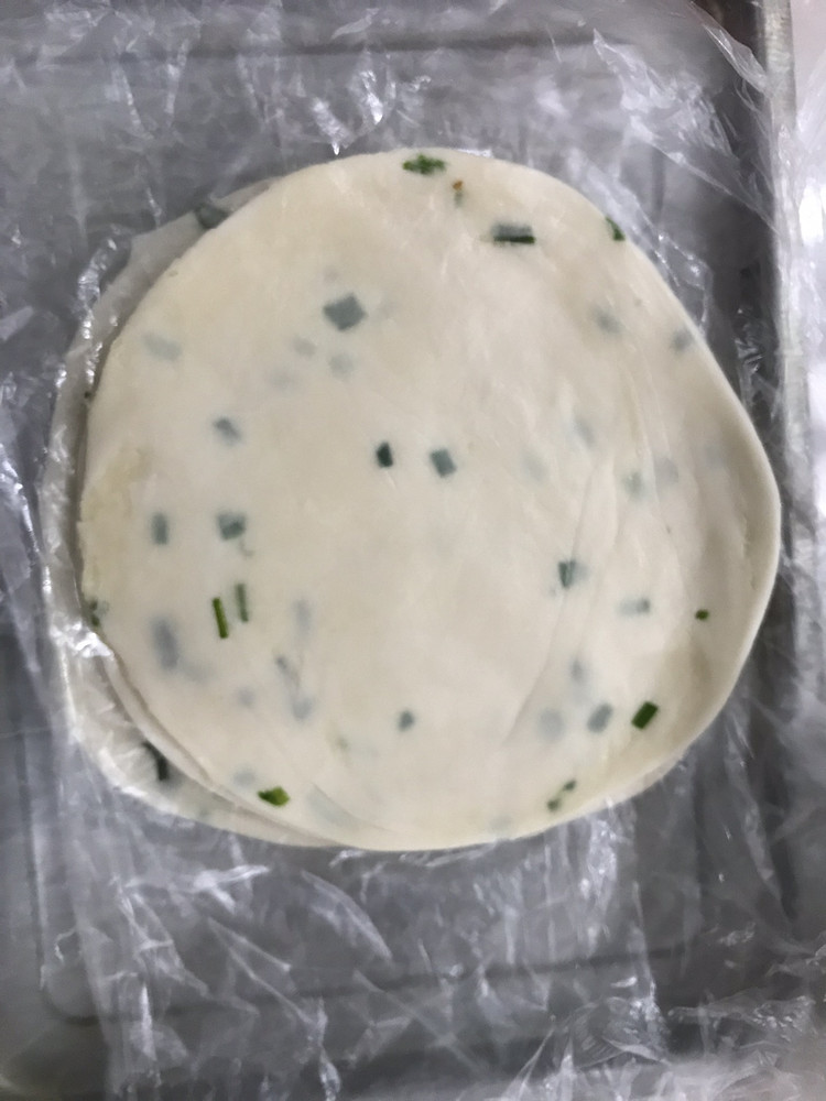 香酥饺子皮版葱油饼的做法