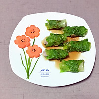 蚝油生菜肉卷的做法图解8
