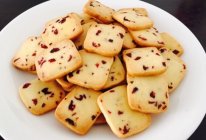 蔓越梅饼干的做法