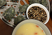 茵陈 白蒿面团子的做法
