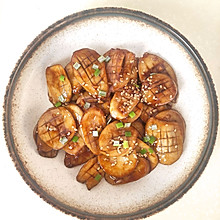 年夜饭系列美食3-红烧杏鲍菇#东古家味美食#