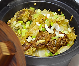 香菇栗子排骨饭的做法