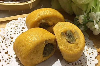 【蓓妈美食】胡萝卜豆沙卷（蓓妈自创，懒人必学）