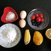 水果花样华夫碗的做法图解1