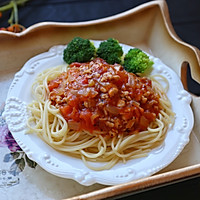 番茄肉酱意大利面#美的女王节#的做法图解10
