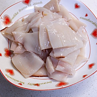 #烤究美味 灵魂就酱#酱爆鱿鱼卷的做法图解3