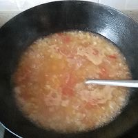 番茄鸡蛋疙瘩汤#比暖男更暖的是#的做法图解6
