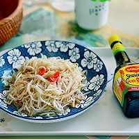#轻食季怎么吃#清炒绿豆芽的做法图解5