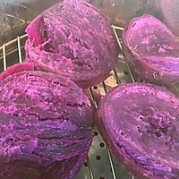 南瓜紫薯包的做法图解2