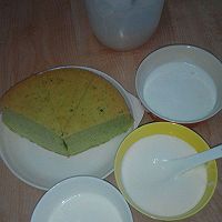 8寸菠菜戚风蛋糕的做法图解10