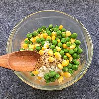 豌豆玉米饭团#柏翠辅食节-营养佐餐#的做法图解8