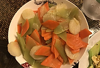 宝宝爱吃：三清炒素的做法