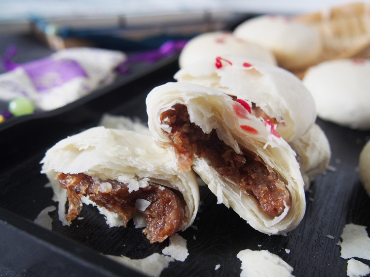 玫瑰酥饼的做法