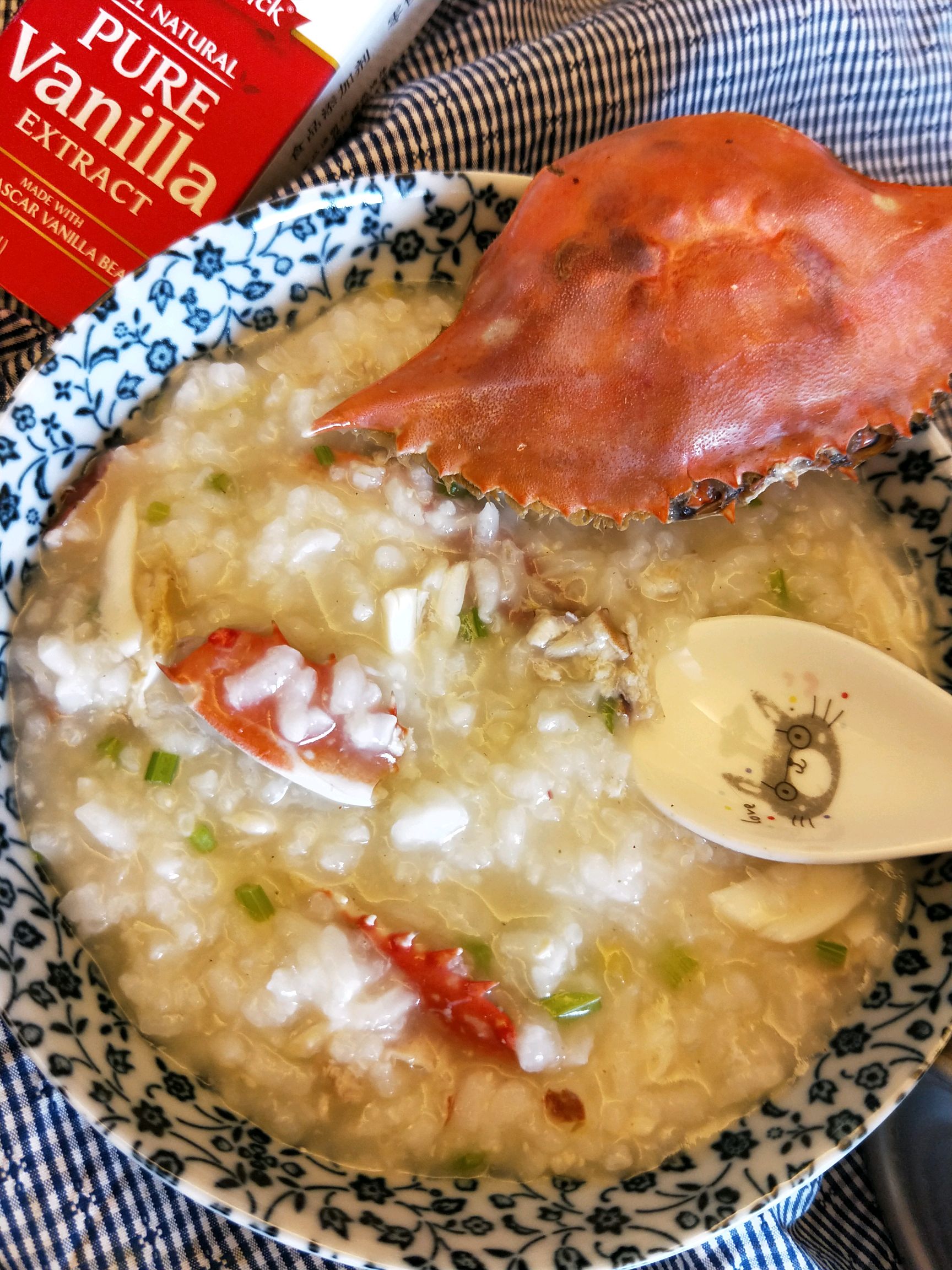 Seafood (crab) congee