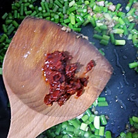蒜苔炒肉沫的做法图解5