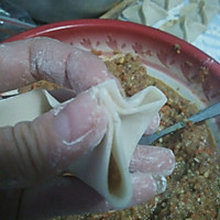 四方水饺（芹香瘦肉生菇馅儿）的做法图解13