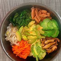 韩式拌饭的做法图解4