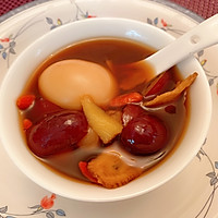 当归红枣鸡蛋红糖水的做法图解3