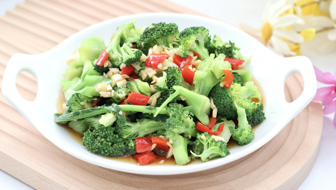 凉拌蒜蓉西兰花