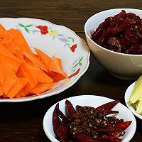 菜男胡萝卜炒牛肉的做法图解1