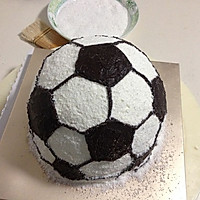 足球蛋糕#长帝烘焙节#的做法图解9