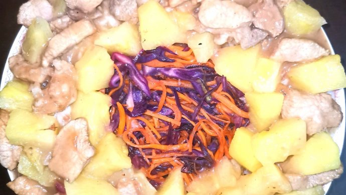 Sunflower【肉粒凤梨拼饭】