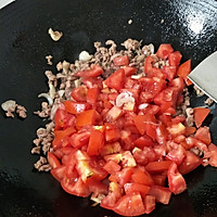 肉酱茄汁烩鹰咀豆的做法图解7
